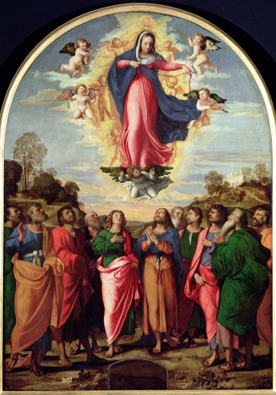 Assumption of the Virgin by Jacopo Palma